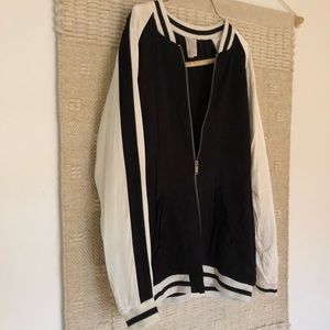 Forever 21 B&W track jacket
